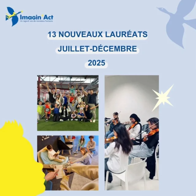 🥁 Suite à la clôture le 1er mars dernier de l'appel à projets d'Imagin'Act, ce sont 13 projets qui ont été choisis pour être soutenus par le #fondsdedotation sur la période juillet-décembre 2025. Bravo à eux !👇

🔹 À la découverte du festival d'Avignon - @casfbischwiller
🔹 Dansons Nos Histoires - @_kabubu
🔹 L'inclusion, c'est SPORT ! - @adeledeglaubitz 
🔹 Les jeunes pousses qui s’aiment l’avenir - @le_moulin_en_photos 
🔹 Du son dans ton quartier - @zone51selestat 
🔹 Le sport pour l'avenir - @LifetimeProjects 
🔹 Circle Songs pour les jeunes filles de Hautepierre - @sturmproduction67
🔹 Stage de glisse urbaine - @NLRollingSchool 
🔹 Là où les couleurs dansent - @compagnie_la_meute
🔹 La culture à portée de main - @COZEMagazine 
🔹 Accords croisés - l’Art de Créer Ensemble - @QuatuorAdastra 
🔹 Livres & lecture: regards croisés - @tot.ou.tart 
🔹 Le LAC gelé - @commediasv

Encore une série de projets qui promettent de faire briller les yeux de leurs jeunes bénéficiaires ! 👁✨ Félicitations aux structures qui en sont à l'initiative, et à tous les #partenaires et intervenants qui permettent leur réalisation !

#solidarite #ess #social #qpv #quartiersprioritaires #alsace #soutien #culture #art #sport #jeunesse #jeune #ado #adolescents