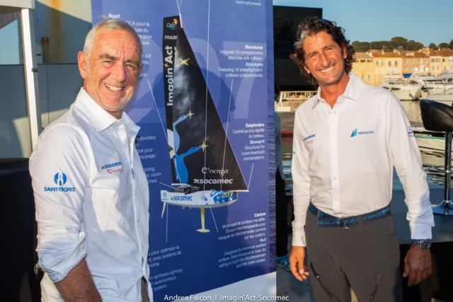 ⚓🌅 Retour en images sur une soirée mémorable à Saint-Tropez !
Le 30 avril dernier, nous avons inauguré le voilier IMAGIN’ACT – SOCOMEC, le nouveau Class40 de l’équipe @medracing.sailingteam, fondée par le navigateur Marco Guerra, en partenariat avec @socomec.group et E'nergys.

🎯 Objectif : des courses en Méditérranée, mais pas seulement… Ce voilier innovant sera le porte étendard des valeurs du fonds sur les mers et au coeur d'actions en faveur des jeunes, permettant la découverte nautique sous toutes ses formes. 🌊✨

Un immense merci à tous ceux qui rendent cette aventure possible :
💙 Socomec, E’nergys, Med Racing, INSA Strasbourg, Sportmer Saint-Tropez et bien sûr à la Ville de #SaintTropez pour son accueil chaleureux.
Sans oublier un parrain d’exception : @loickpeyron, légende de la voile ! ⛵
